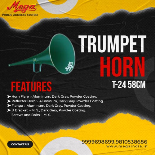 Trumpet Horn P.A Horn & Driver units